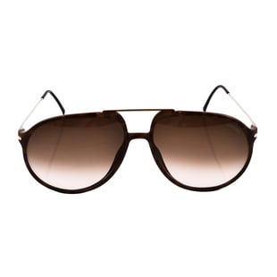 Close out deal - Carrera Designer Sunglass Unisex Brown Avaiator with Metal Sides