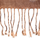 LA MAREY 100% Merino Woollen Floral Pattern Scarf (Size 175x66x9 Cm) - Brown & Multi