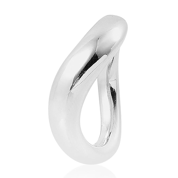 LucyQ Ring in Rhodium Plated Sterling Silver 7.35 Gms.