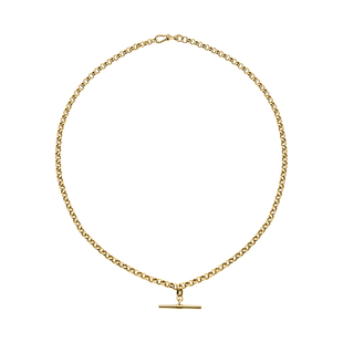 9K Yellow Gold  Necklace (Size - 18),  Gold Wt. 7 Gms