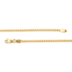 ILIANA 18K Yellow Gold Curb Necklace (Size - 20) with Lobster Clasp, Gold Wt 2.86 Gms