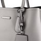 DAVID JONES Handbag with Handle Hold & Shoulder Strap (Size 34x25x14Cm) - Grey