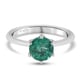RHAPSODY 950 Platinum AAAA Emerald Solitaire Ring 1.33 Ct.