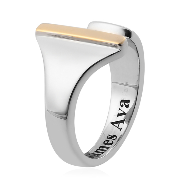 Personalised Engravable Initial I Ring