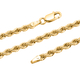 Italian Made Close Out Deal - 9K Yellow Gold Rope Necklace (Size - 20) With Lobster Clasp, Gold Wt. 6.70 Gms