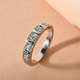 RHAPSODY 950 Platinum Natural IGI Certified Diamond (VS/E-F) Band Ring 0.33 Ct, Platinum wt. 5.44 Gms