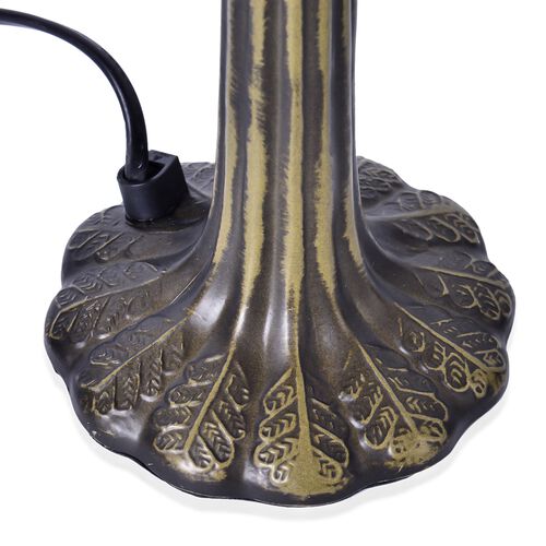 Luxury Edition - Tiffany Style Table Lamp with Stained ...