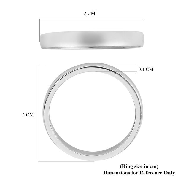 950 Platinum Band Ring