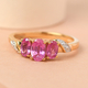 African Ruby (FF) Ring in 14K Gold Overlay Sterling Silver 1.25 Ct