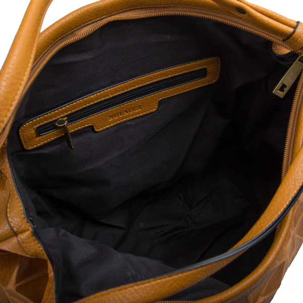 Bulaggi Collection - Cracky Hobo Shoulder Bag with Zipper Closure (Size 34x30x11cm) - Camel