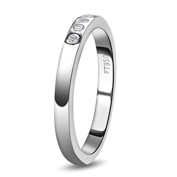 RHAPSODY 950 Platinum IGI Certified Diamond (VS/ E-F) Band Ring
