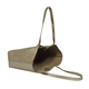 ASSOTS LONDON Genuine Leather Maisie Metallic Shopper Bag (Size 33x28x12 Cm) - Yellow Gold