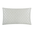 100% Cotton Sateen Gilda Cushion (Size 50x30 Cm) - Silver