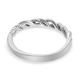 Platinum Overlay Sterling Silver Ring