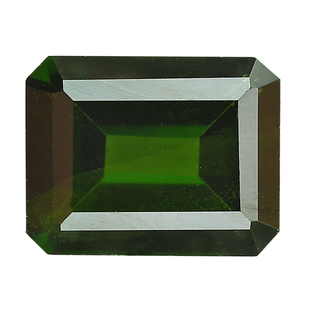 Chrome Diopside Octagon 9x7 mm 2.31 Ct.