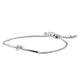 Bracelet (Size - 6.5 With 2 Inch Extender) in Silver Tone