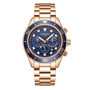 GAMAGES OF LONDON Limited Edition Hand Assembled Allure Automatic Rose Gold