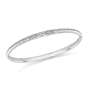 Sterling Silver Bangle,  Silver Wt. 5.3 Gms