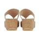 Lotus Gold Patsy Wedge Sandals (Size 6)