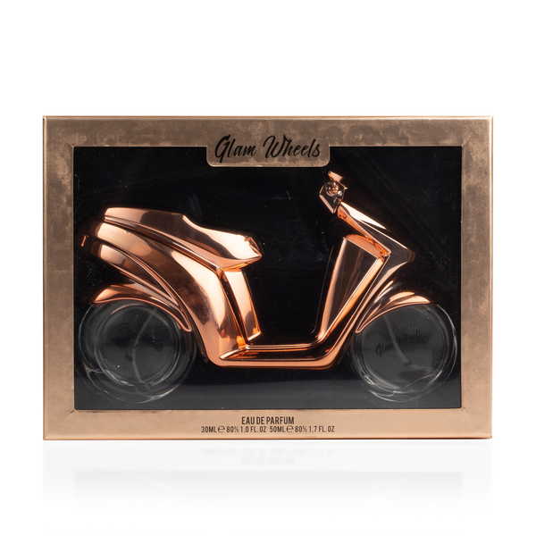 Glam Wheels: Rose Gold Scooter (2 Wheels) Eau De Parfum - 80ml