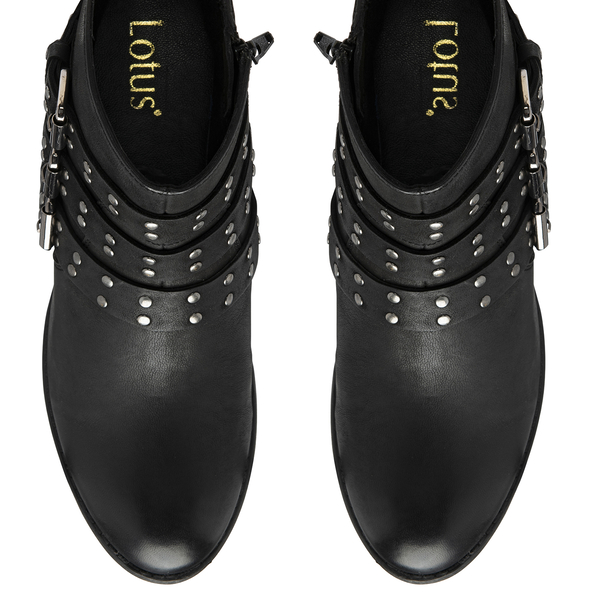 LOTUS Emelia Boots (Size 3) - Black