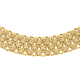 Hatton Garden Close Out Deal- 9K Yellow Gold Garibaldi Necklace (Size - 17) with Lobster Clasp, Gold