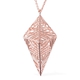 Isabella Liu - Sea Rhyme Collection - Rose Gold Overlay Sterling Silver Necklace (Size 20 with 4 inc