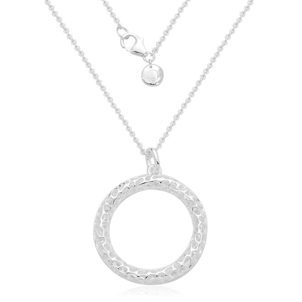 RACHEL GALLEY Sterling Silver Allegro Pendant With Chain, Silver wt 12.39 Gms.