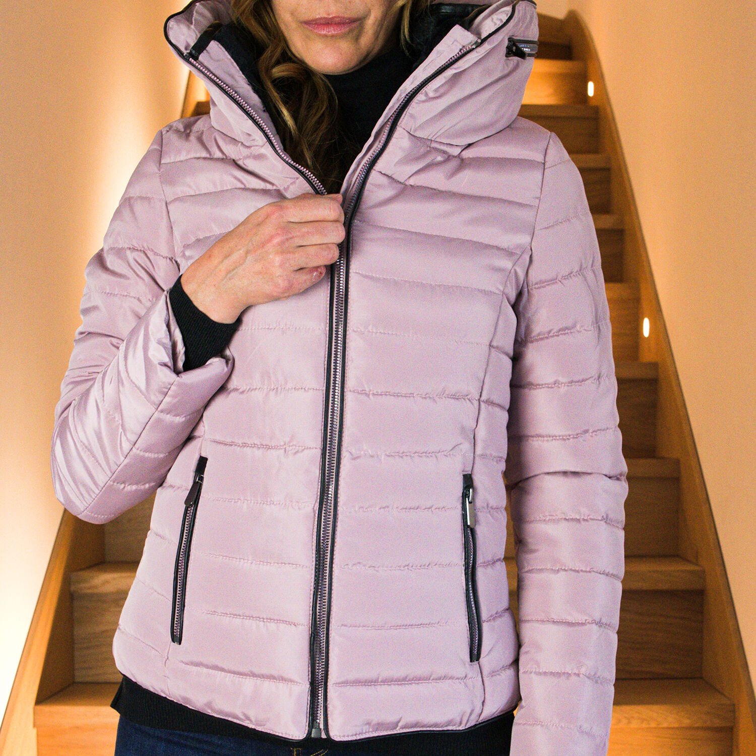 19V69 ITALIA by Alessandro Versace Long Sleeves Jacket Pink 7597142