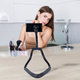 BENDABLE Phone Holder with 360 Rotation Clip on Holder (Size 55x10Cm) - Black