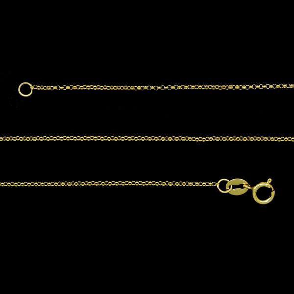 JCK Vegas Collection 9K Y Gold Belcher Chain (Size 18)