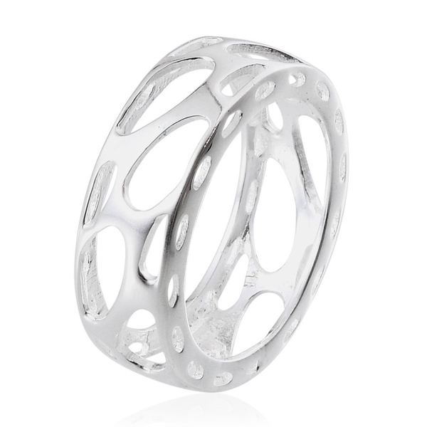 Sterling Silver Band Ring, Silver wt 2.95 Gms.