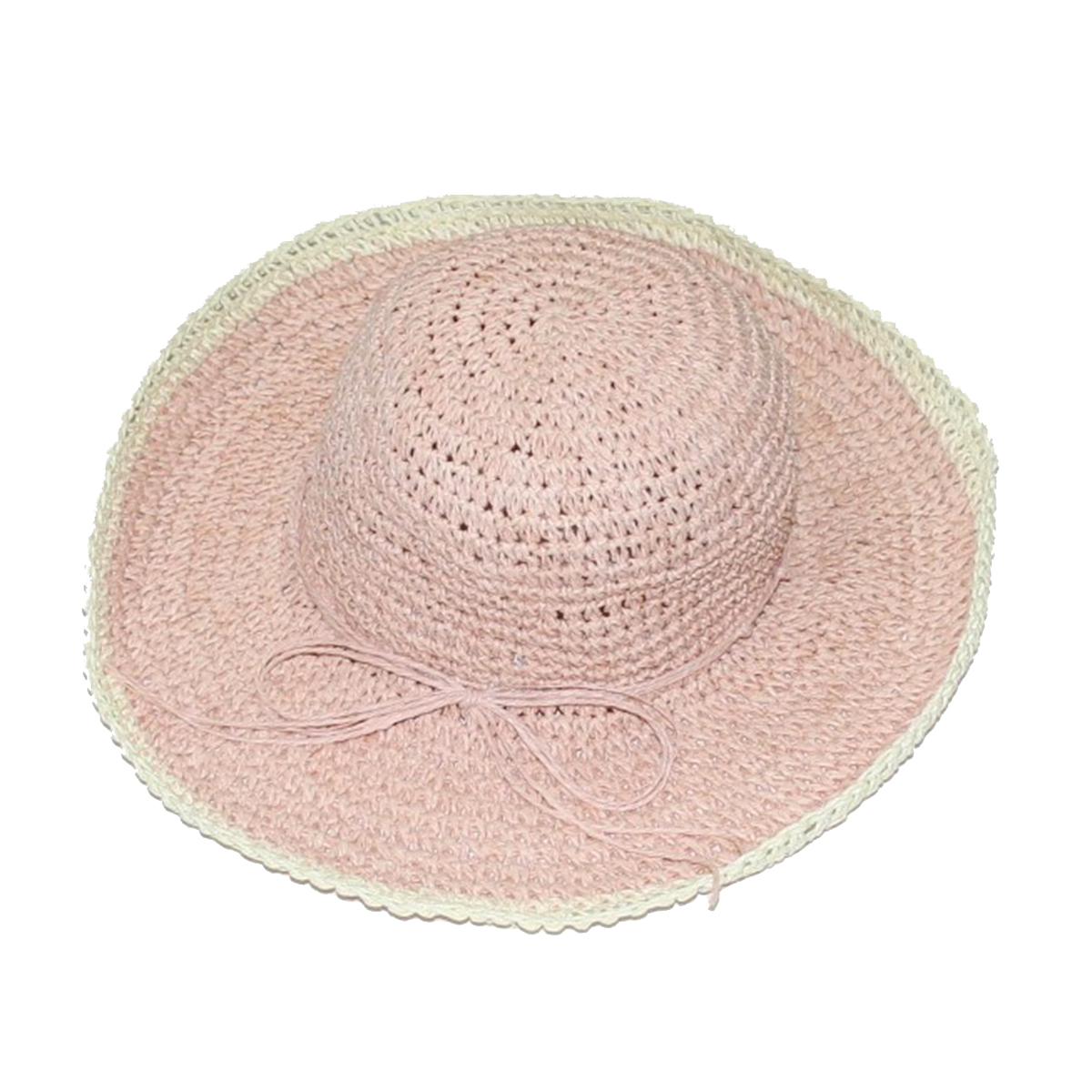 Handmade Summer Hat in Pink (Size 54x40cm)