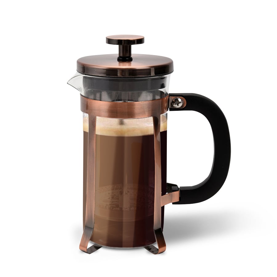 French Press Coffee Maker - Brown 